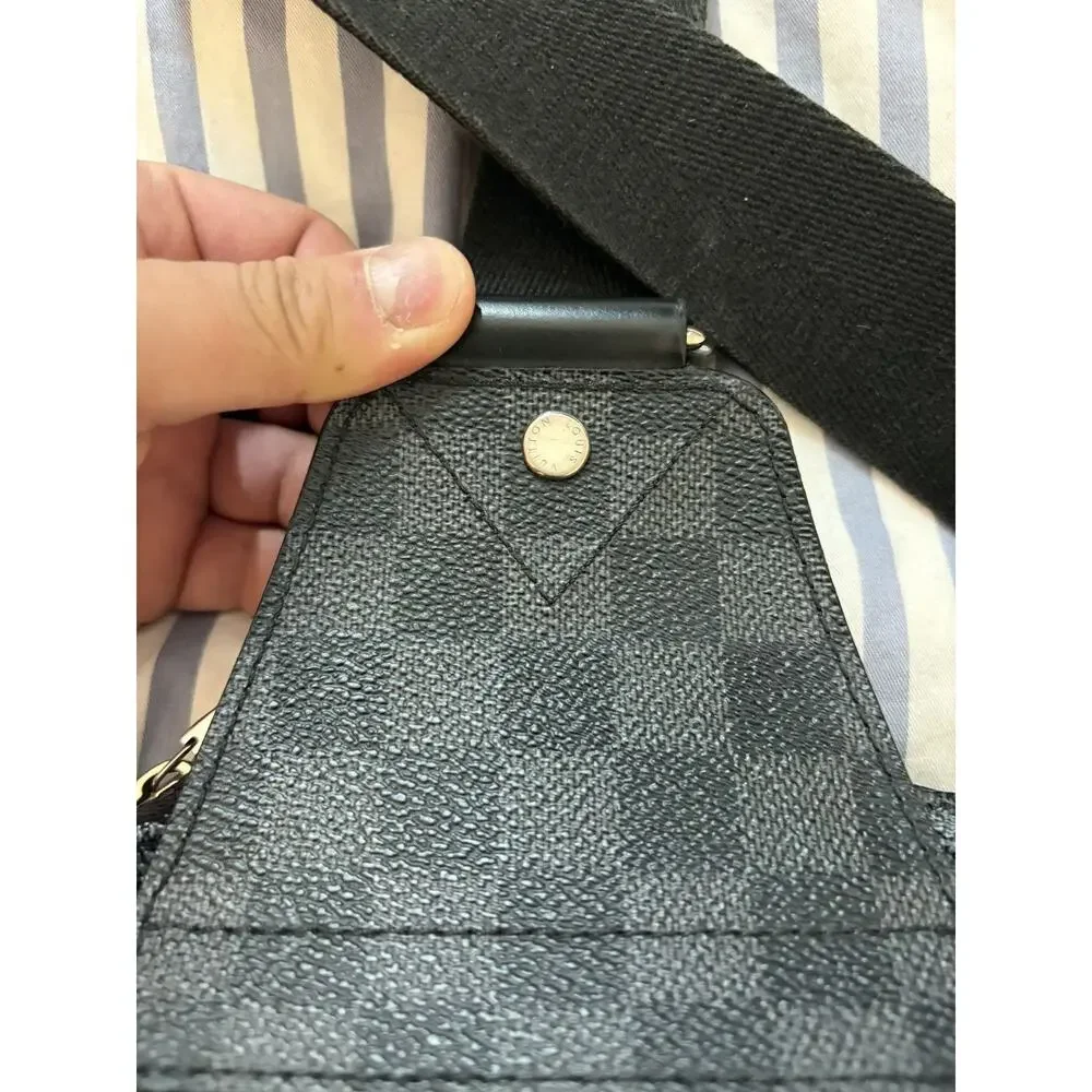 Louis Vuitton Avenue Sling Bag Damier Graphite Crossbody